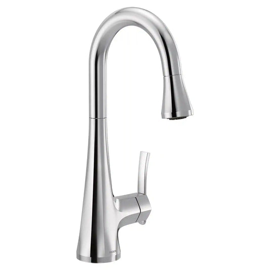 Sinema One-Handle High Arc Pulldown Bar Faucet