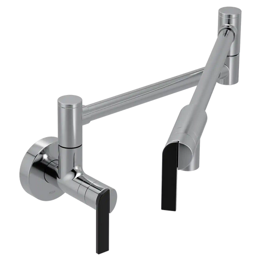 Nio Modern Pot Filler Two-Handle Kitchen Faucet