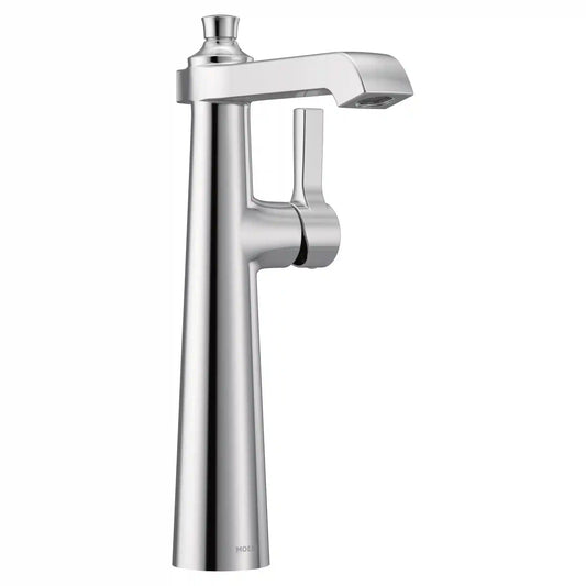 Flara One-Handle High Arc Vessel Bathroom Faucet