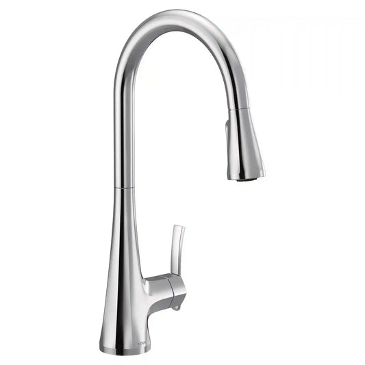 Sinema One-Handle High Arc Pulldown Kitchen Faucet