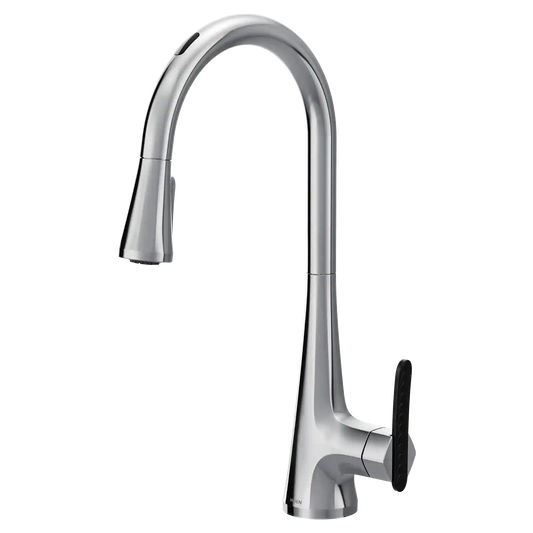 Sinema Motion Control Smart Kitchen One-Handle High Arc Pulldown Faucet
