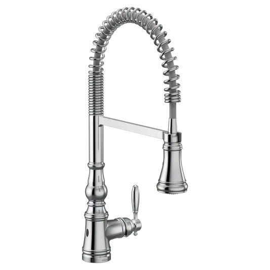 Weymouth  MotionSense Wave One-Handle High Arc Single Sensor Pulldown Kitchen Faucet