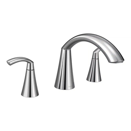 Glyde Two-Handle High Arc Roman Tub Faucet