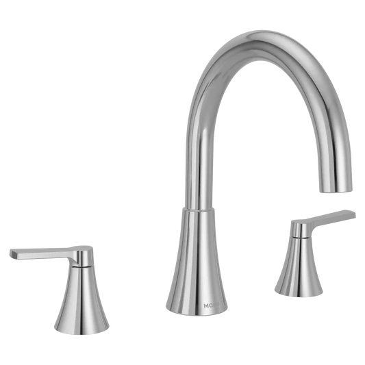 Jase Two-Handle Non Diverter Roman Tub Faucet
