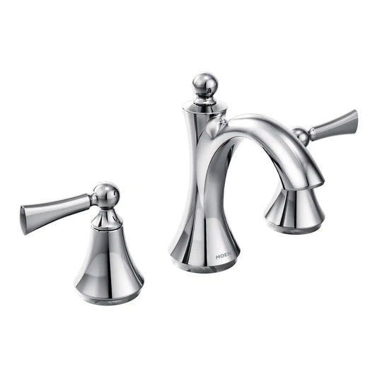 Wynford Two-Handle High Arc Bathroom Faucet