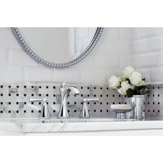 Wynford Two-Handle High Arc Bathroom Faucet