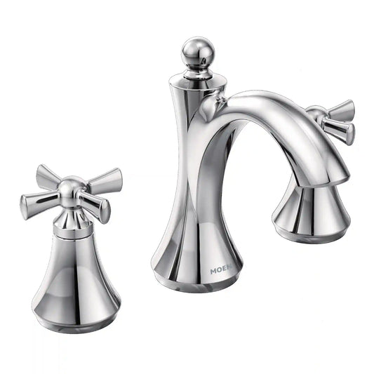 Wynford Two-Handle High Arc Bathroom Faucet