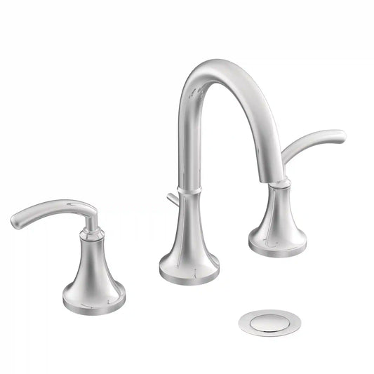 Icon Two-Handle High Arc Bathroom Faucet