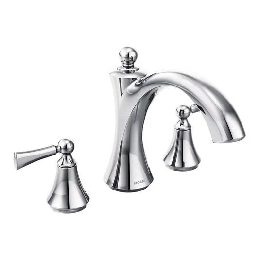 Wynford Two-Handle Non-Diverter Roman Tub Faucet