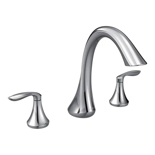 Eva Two-Handle High Arc Roman Tub Faucet