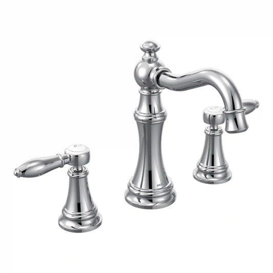 Weymouth Two-Handle High Arc Bathroom Faucet