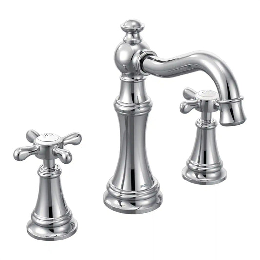 Weymouth Two-Handle High Arc Bathroom Faucet