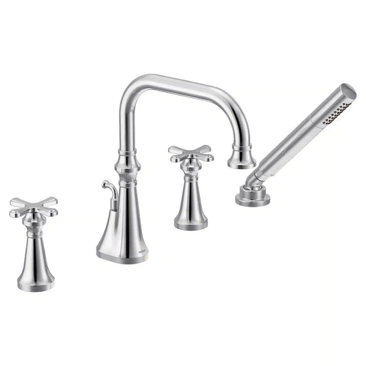 Colinet Two-Handle High Arc Roman Tub Faucet