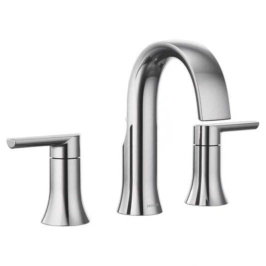 Doux Two-Handle High Arc Bathroom Faucet