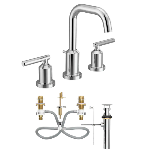 Gibson Two-Handle High Arc Bathroom Faucet