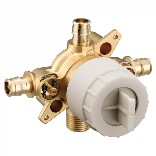 M-Core 4 Port 1/2" Cold Exp Pex with CC/IPS Tub Connection Includes Stops