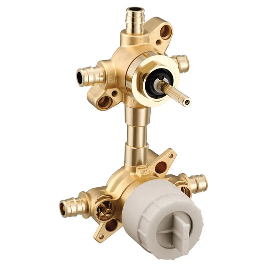 M-Core Transfer 1/2" Cold Expansion Pex Connection Includes Pressure Balancing Stops Volume Control
