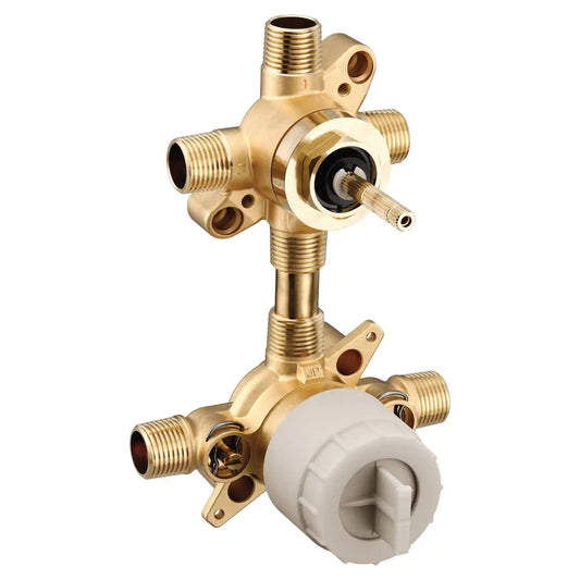 M-Core Transfer 1/2" CC/IPS Connection Includes Pressure Balancing Stops Volume Control