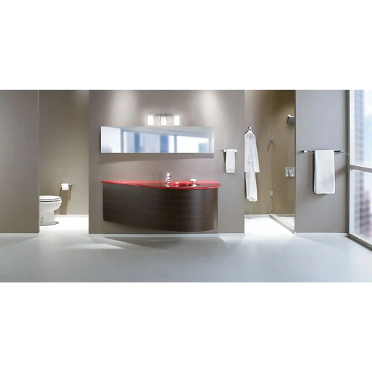 90 Degree Three Globe Bath Light